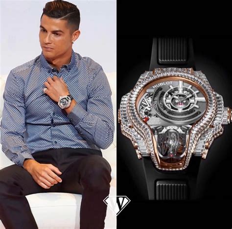 hublot de cristiano ronaldo|Cristiano Ronaldo white gold watch.